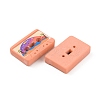 Retro Opaque Resin Cabochons FIND-CJC0004-25C-1