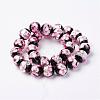 Handmade Silver Foil Glass Beads FOIL-E012-01A-2