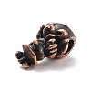 Tibetan Style Alloy Beads PALLOY-P267-10R-4