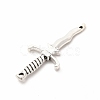 Tibetan Style Alloy Connector Charms PALLOY-M207-05AS-2