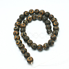Natural Agate Bead Strands G-K166-04-8mm-L1-3