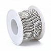 Brass Rhinestone Strass Chains CHC-T011-SS6.5-01S-4