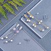 30Pcs 3 Colors 304 Stainless Steel Stud Earring Findings STAS-UN0017-99-3