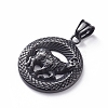 304 Stainless Steel Pendants STAS-K191-56B-2