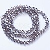 Electroplate Glass Beads Strands EGLA-A034-T3mm-A09-2