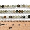 Natural Green Rutilated Quartz Beads Strands G-RM2025-A14-4mm-5