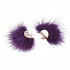 Faux Mink Fur Tassel Pendant Decorations FIND-T040-12-2