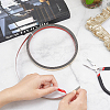 201 Stainless Steel Self-Adhesive Flexible Molding Trim FIND-WH0021-49A-G-3