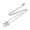 Non-Tarnish Christmas Theme NJEW-S105-JN540-1-2