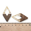 Walnut Wood Pendants FIND-Z050-02J-3