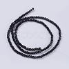 Opaque Solid Color Glass Bead Strands LS-GLAA-F076-A14-2