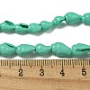 Spray Painted Natural Spiral Shell Beads Strands X1-BSHE-G039-08B-3