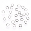 Non-Tarnish 304 Stainless Steel Open Jump Rings X-STAS-R065-45-1