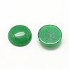 Natural White Jade Cabochons G-R416-10mm-08-2