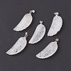 Natural Quartz Crystal Pendants G-I314-01P-05-1