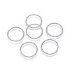 Tibetan Style Linking Rings TIBE-EA8631Y-1P-NR-1