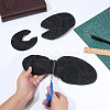 Shoe Repair Synthetic Rubber Shoe Sole Replacement DIY-WH0899-726A-4