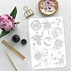 Plastic Drawing Painting Stencils Templates DIY-WH0396-0165-3