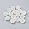 Natural Quartz Crystal European Beads G-G740-14x8mm-25-1