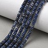 Natural Sodalite Beads Strands G-Z110-B20-2x4mm-2