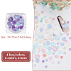 10 Style Light Sensation Resin Cabochons MRMJ-OC0001-49-2