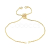 Rack Plating Brass Chain Bracelet Making X-KK-A142-017G-1