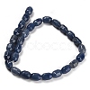 Natural Blue Aventurine(Dyed & Heated) Beads Strands G-F781-A06-01-3