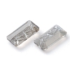 Embossed Glass Rhinestone Pendants GLAA-J101-07A-001SA-3
