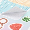 8Pcs PVC Self-Adhesive Stickers STIC-L001-05-3