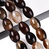 Natural Agate Beads Strands G-Q606-96-1