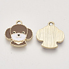 Alloy Enamel Pendants X-ENAM-S119-003D-2