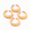Spray Painted Alloy Cuff Rings X-RJEW-T011-31A-RS-1
