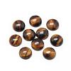 Natural Tiger Eye Cabochons G-R416-16mm-35-1