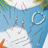 28Pcs 14 Style 304 Stainless Steel Chain Extender STAS-PH0004-70-2
