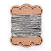 Tarnish Resistant 201 Stainless Steel Curb Chains CHS-L017-22B-2