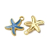 304 Stainless Steel Enamel Pendants X1-STAS-L299-19G-05-2
