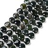 Natural Moss Agate Beads Strands G-NH0010-C01-01-2