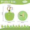 12Pcs Handmade Lampwork Pendants LAMP-CA0001-13A-2