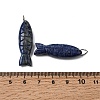 Natural Dyed Lapis Lazuli Carved Pendants G-G314-01P-05-3