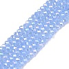 Electroplate Glass Beads Strands EGLA-A044-J2mm-B03-1
