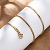 304 Stainless Steel Square Snake Chain Necklaces LS-STAS-G244-83B-G-4