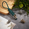 4Pcs 2 Colors Brass Beads KK-NB0004-29-4