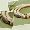 Tibetan Style dZi Beads TDZI-BC0001-01-4
