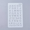Plastic Reusable Drawing Painting Stencils Templates DIY-WH0047-10-1