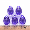 Autumn Theme Transparent Acrylic Pendants TACR-T024-04B-936-5