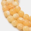 Natural Honey Jade Bead Strands G-K153-B26-10mm-4