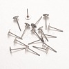Non-Tarnish 316 Surgical Stainless Steel Stud Earring Findings X-STAS-K098-02-5mm-P-1