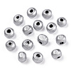 Spray Painted Wood Beads WOOD-Q030-83S-2