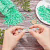10 Strands Flat Round Handmade Polymer Clay Beads CLAY-PH0001-44G-3