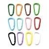 Spray Painted Alloy Spring Gate Rings PALLOY-A022-03-1